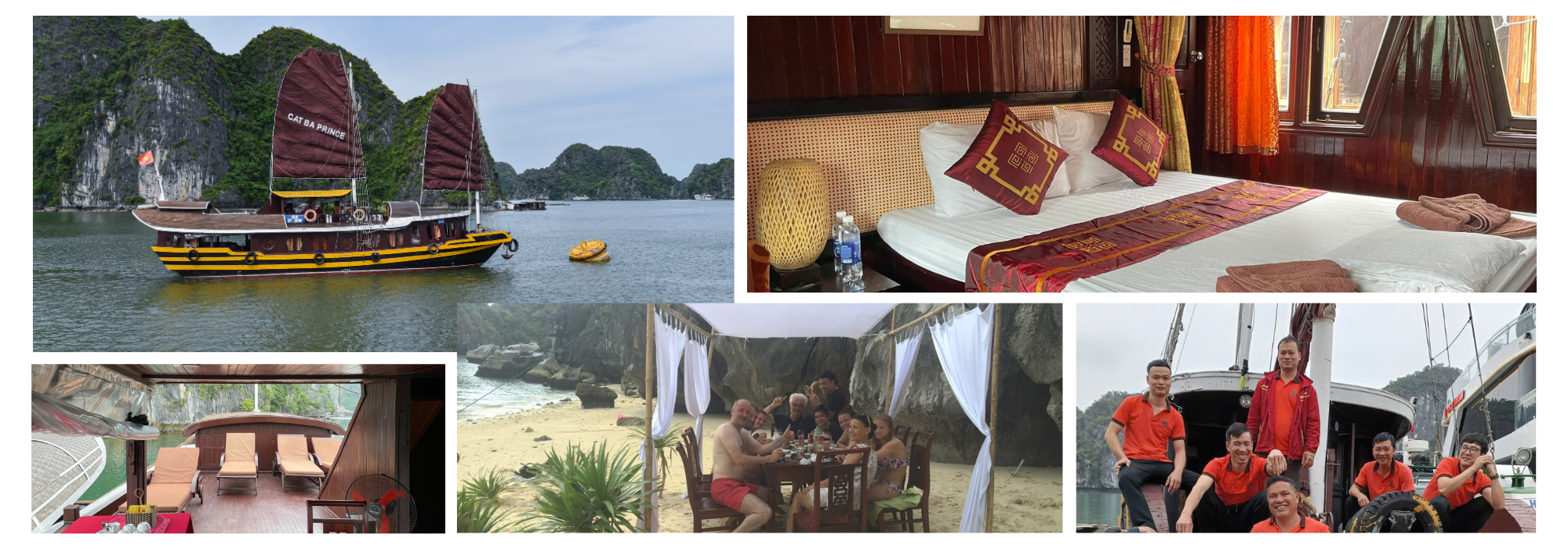 halong bay et catba bay